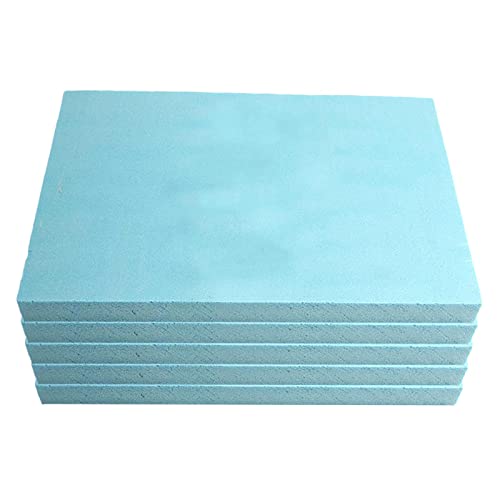 Duiaynke 5 Stück rechteckige Schaumstoffblöcke für Kinder, Schaumstoffplatte, Diorama-Basis, Polystyrolplatten für DIY-Skulptur (1,5 x 19 x 29 cm) von Duiaynke