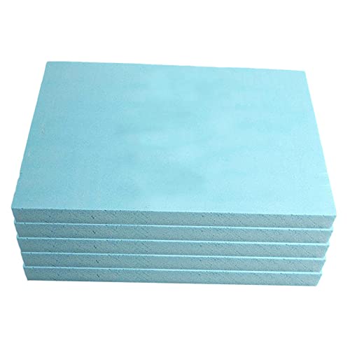 Duiaynke 5 Stück rechteckige Schaumstoffblöcke für Kinder, Schaumstoffplatte, Diorama-Basis, Polystyrolplatten für DIY-Skulptur (3,5 x 19 x 29 cm) von Duiaynke