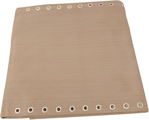 Duiaynke Ersatz-Stoffbezug, Klappstuhlbezug für Stühle ohne Schwerkraft, Terrasse, Lounge, Couch, Liegestuhl (Beige) von Duiaynke