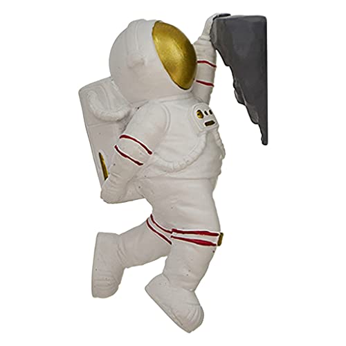 Duiaynke Moderner Astronauten-Wandmontage, Kunstharz, Raumfahrer, Miniatur-Figuren für Kinder, Jungen, Wandskulptur mit Seil zum Aufhängen, Schlafzimmer, Büro, Bücherregal, Wanddekoration, Duiaynke Moderner Astronauten-Wandmontage, Kunstharz, Raumfahrer, Miniatur-Figuren für Kinder, Jungen, Wandskulptur mit Seil zum Aufhängen, Schlafzimmer, Büro, Bücherregal, Wanddekoration, von Duiaynke