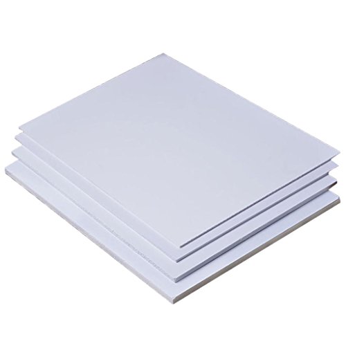 Duiaynke PVC-Schaumstoffplatten, Modellzubehör, Basteln (2 Stück/5 Stück zur Auswahl) (200 mm x 300 mm x 3 mm) von Duiaynke