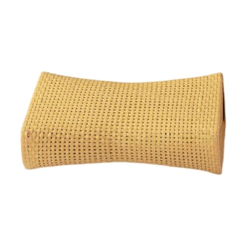 Duiaynke Saunakissen Zubehör Imitat Rattan Bequeme Kühlung Nackenstütze Ergonomische Kopfstütze Sauna Rückenlehne zum Baden SPA, S (S) von Duiaynke