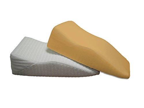 Dukal | Bezug für Beinruhekissen/Venenkissen | Maße: 40x70 cm | aus hochwertigem DOPPEL-Jersey | 100% Baumwolle | Farbe: gelb von Dukal