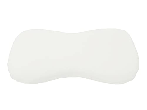 Dukal | Bezug für Schlaraffia Premium Geltex Kissen | 35 x 70 cm | aus hochwertigem DOPPEL-Jersey | 100% Baumwolle | Farbe: Weiss von Dukal