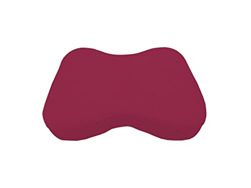 Dukal | Bezug für Mline Athletic Pillow | aus hochwertigem DOPPEL-Jersey | 100% Baumwolle | Farbe: Burgund von Dukal