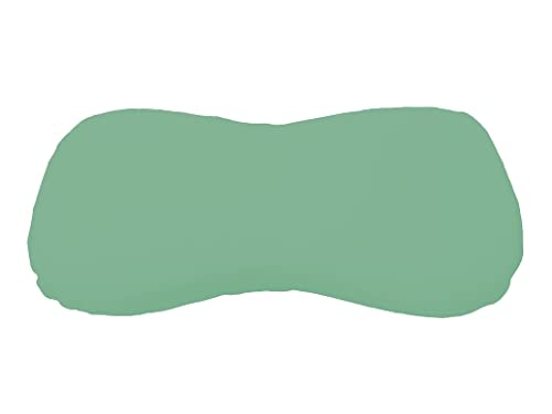 Dukal | Bezug für Schlaraffia Premium Geltex Kissen | 35 x 70 cm | aus hochwertigem DOPPEL-Jersey | 100% Baumwolle | Farbe: Jade von Dukal