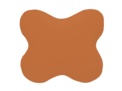 Dukal | Bezug für ACAMAR Seitenschläferkissen Nackenstützkissen | aus hochwertigem DOPPEL-Jersey | 100% Baumwolle | Farbe: Ocker von Dukal