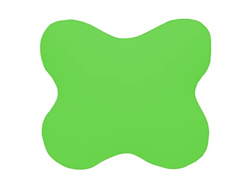 Dukal | Bezug für ACAMAR Seitenschläferkissen Nackenstützkissen | aus hochwertigem DOPPEL-Jersey | 100% Baumwolle | Farbe: apfelgrün von Dukal