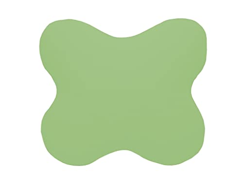 Dukal | Bezug für ACAMAR Seitenschläferkissen Nackenstützkissen | aus hochwertigem DOPPEL-Jersey | 100% Baumwolle | Farbe: lindgrün von Dukal