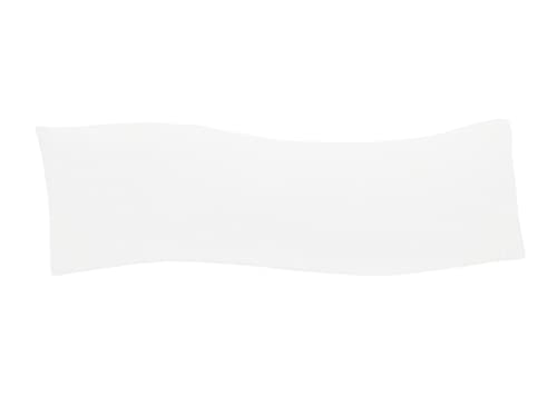 Dukal | Bezug für Billerbeck Sinus Seitenschläferkissen | 30x130 cm | aus hochwertigem DOPPEL-Jersey | 100% Baumwolle | Farbe: Weiss von Dukal