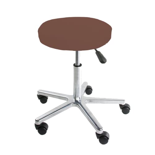 Dukal | Bezug für Hocker aus Frottee | Maße Ø 35-40 cm | Farbe: braun Dukal | Bezug für Hocker aus Frottee | Maße Ø 35-40 cm | Farbe: braun von Dukal