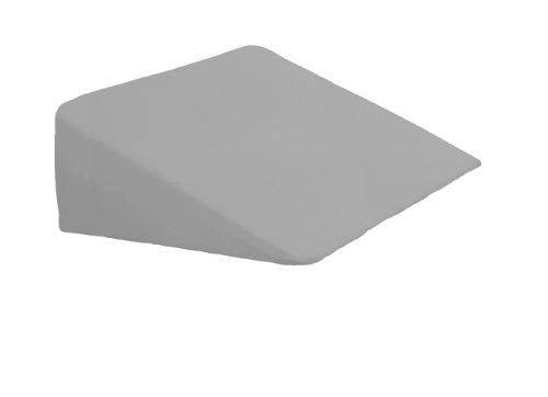 Dukal | Bezug für Keilkissen | 55x60x25 cm | aus hochwertigem DOPPEL-Jersey | 100% Baumwolle | Farbe: grau von Dukal