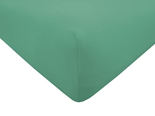 Dukal | Bezug für Massageliegen | 65-70 x 195-200 cm | aus hochwertigem DOPPEL-Jersey | 100% Baumwolle | Farbe: Jade von Dukal
