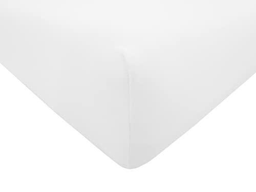 Dukal | Bezug für Massageliegen | 75-80 x 195-200 cm | aus hochwertigem DOPPEL-Jersey | 100% Baumwolle | Farbe: Weiss von Dukal