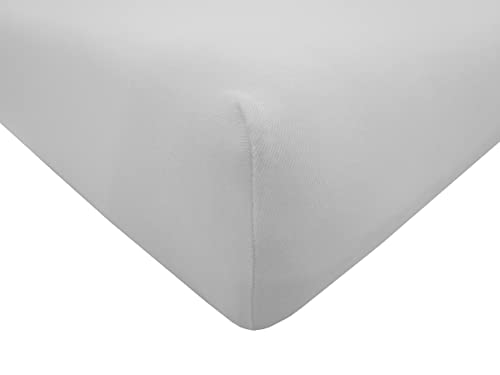 Dukal | Bezug für Massageliegen | 75-80 x 195-200 cm | aus hochwertigem DOPPEL-Jersey | 100% Baumwolle | Farbe: grau von Dukal