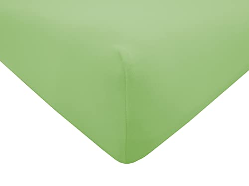 Dukal | Bezug für Massageliegen | 75-80 x 195-200 cm | aus hochwertigem DOPPEL-Jersey | 100% Baumwolle | Farbe: lindgrün von Dukal