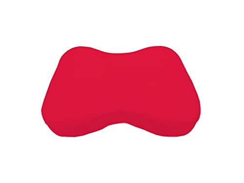 Dukal | Bezug für Mline Athletic Pillow | aus hochwertigem DOPPEL-Jersey | 100% Baumwolle | Farbe: rot von Dukal