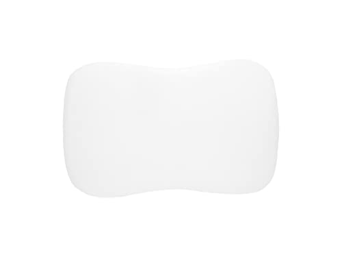 Dukal | Bezug für Nackenstützkissen Swissflex SF10 | aus hochwertigem DOPPEL-Jersey | 100% Baumwolle | Farbe: weiss von Dukal