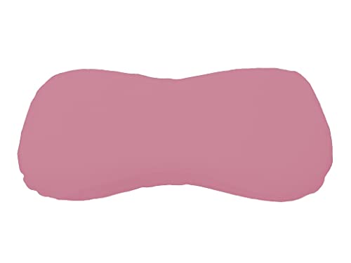 Dukal | Bezug für Schlaraffia Premium Geltex Kissen | 35 x 70 cm | aus hochwertigem DOPPEL-Jersey | 100% Baumwolle | Farbe: Altrosa von Dukal