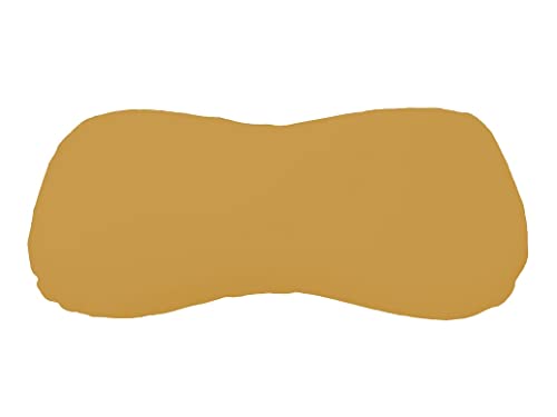 Dukal | Bezug für Schlaraffia Premium Geltex Kissen | 35 x 70 cm | aus hochwertigem DOPPEL-Jersey | 100% Baumwolle | Farbe: weizen von Dukal