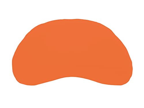 Dukal | Bezug für Tempur Curve/Sonata S und M Schlafkissen | aus hochwertigem DOPPEL-Jersey | 100% Baumwolle | Farbe: orange von Dukal