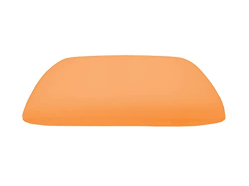 Dukal | Bezug passend für Orthopädisches Nackenstützkissen von Siebenschläfer | 72 x 42 cm | aus hochwertigem DOPPEL-Jersey (100% Baumwolle) | Farbe: apricot von Dukal