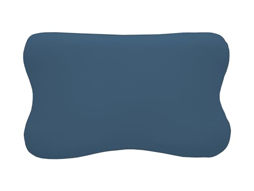 Dukal | Kissenbezug passend für Blackroll Recovery Pillow Kopfkissen | 30 x 50 cm | 100% Baumwolle | Farbe: Marine von Dukal