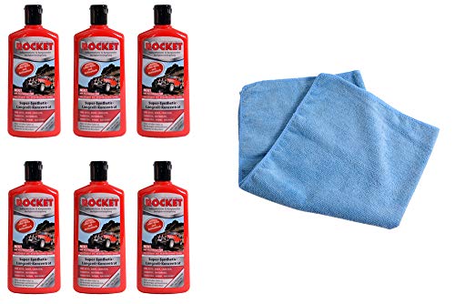 Autopolitur Inklusive Mikrofaser Poliertuch Hochglanzversiegelung Für Die Lackpflege Mit UV Schutz Und Streusalzfest - 500 ml (6-tlg.) von Duke-Handel
