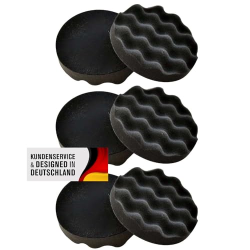 Duke-Handel Polierschwamm Set 150mm Klett In Verschiedenen Härtegraden Und Setgrößen Polierschwämme Für Die Poliermaschine Polierpads Polierset Kletthaftend Duke-Handel Polierschwamm Set 150mm Klett In Verschiedenen Härtegraden Und Setgrößen Polierschwämme Für Die Poliermaschine Polierpads Polierset Kletthaftend von Duke-Handel