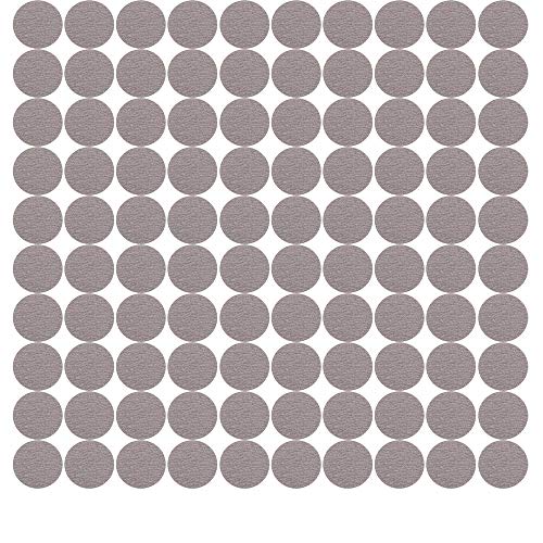 Schleifpapier Set Schleifscheiben Polierpad 75 mm Körnung 60/80/120/240/320/400 Set mit 20, 50 und 100 Stück Sandpapier kletthaftend für Poliermaschine oder Schleifmaschine (100, P400 Körnung) von Duke-Handel