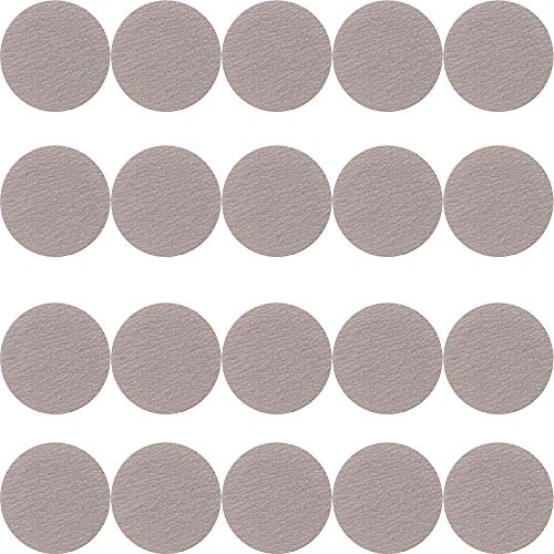 Schleifpapier Set Schleifscheiben Polierpad 75 mm Körnung 60/80/120/240/320/400 Set mit 20, 50 und 100 Stück Sandpapier kletthaftend für Poliermaschine oder Schleifmaschine (20, P400 Körnung) von Duke-Handel