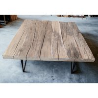Couchtisch Aus Altholz. Eiche von DukeOakManufactory