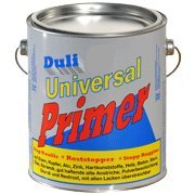Duli Universal Primer 2,5 Liter Schwarz , Universal Haftgrund für fast alle Untergründe von Duli
