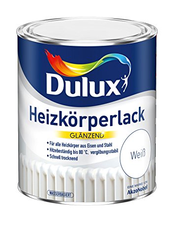 Dulux 5194741 Heizkörperlack, Weiß, 750 ml (1er Pack), Weiss von Dulux