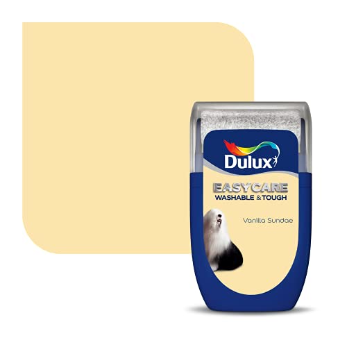Dulux 5268099 Easycare Waschbare & Tough Tester Farbe, Vanille Sundae, 30 ml von Dulux