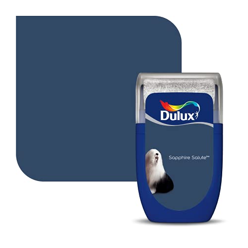 Dulux 5293003 Wand- und Decken-Testerfarbe, Saphir-Salatte, 30 ml von Dulux