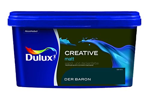 Dulux Creative Wand- und Deckenfarbe, Der Baron Matt von Dulux