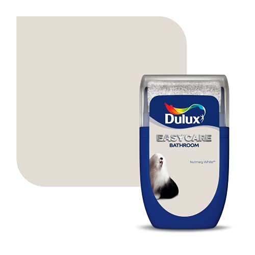 Dulux Easycare Badezimmer-Testerfarbe, Muskatweiß, 30 ml Dulux Easycare Badezimmer-Testerfarbe, Muskatweiß, 30 ml von Dulux