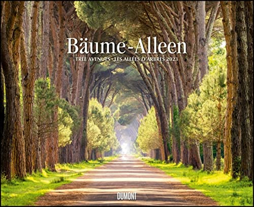 Bäume – Alleen 2023 – Wandkalender 52 x 42,5 cm – Spiralbindung von Dumont Kalenderverlag