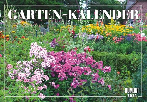 DUMONT - Garten-Kalender 2025 Broschürenkalender, 42x29cm, Wandkalender mit informativen Texten, Kalender mit einer Vielfalt an Blumen und Pflanzen und deutsches Kalendarium von DUMONT