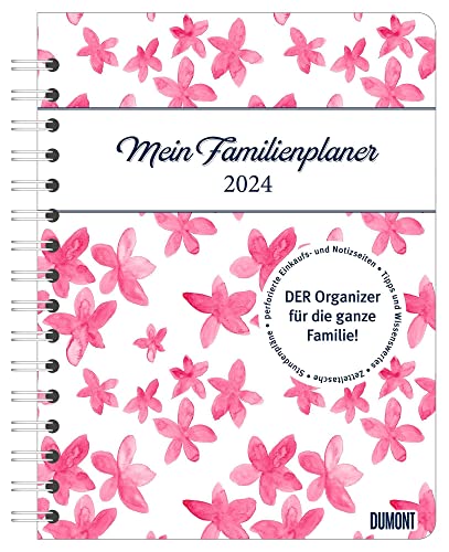 Familienplaner-Buch Colour 2024 17,5x23,1: Diary von Dumont Kalenderverlag