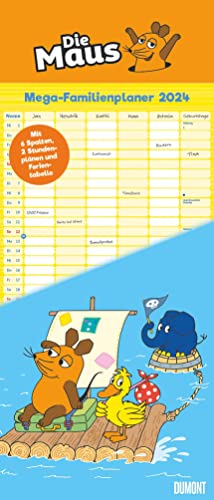 Kal. 2024 Megaplaner Die Maus: Zur Sendung mit der Maus von DUMONT
