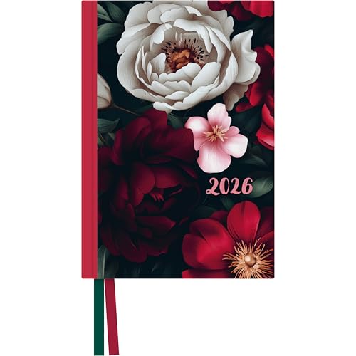 Dark Flowers Taschenkalender 2026 - Blumen-Design - Terminplaner mit Wochenkalendarium - Format 11,3 x 16,3 cm Dark Flowers Taschenkalender 2026 - Blumen-Design - Terminplaner mit Wochenkalendarium - Format 11,3 x 16,3 cm von Dumont