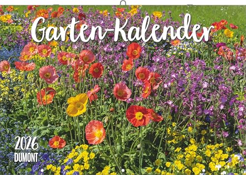 Garten-Kalender 2026 - Broschürenkalender - mit informativen Texten - mit Jahresplaner - Format 42 x 29 cm von Dumont