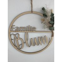 Personalisiertes Türschild Familie - Verschiedene Größen von DundDDesigns