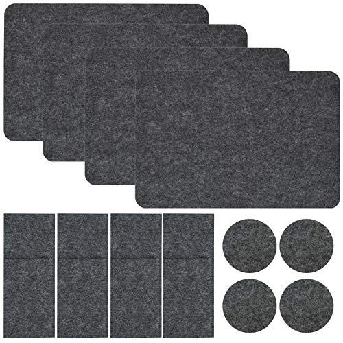 DuneDesign Filz Tischset Bestecktasche Untersetzer 43x30 cm Platzset Grau DuneDesign Filz Tischset Bestecktasche Untersetzer 43x30 cm Platzset Grau von DuneDesign