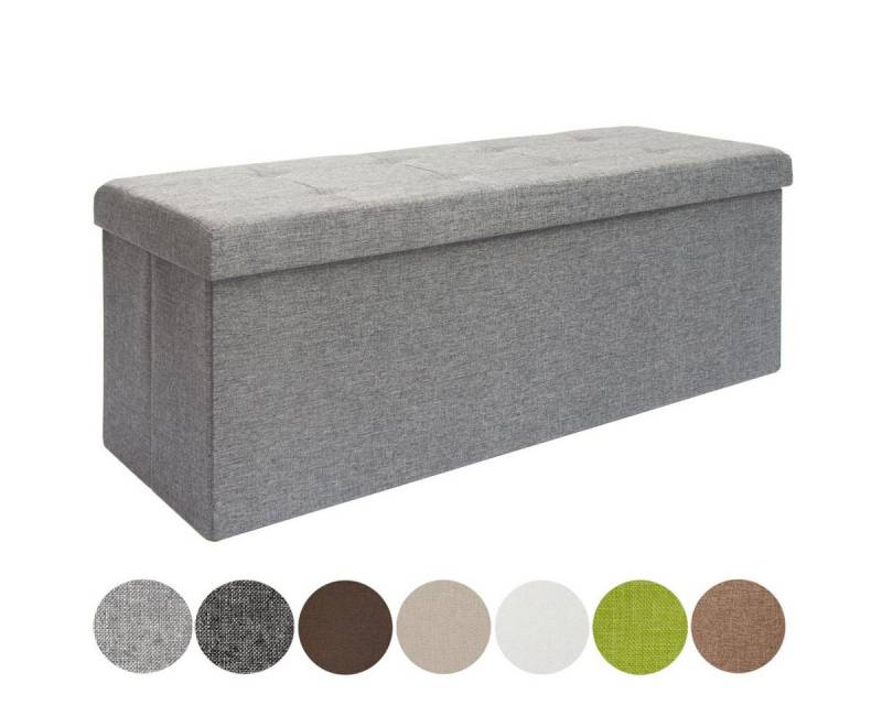 DuneDesign Sitzbank Sitzbank Faltbar 110x38x38cm Sitztruhe 2 Trennwände XXL 120L DuneDesign Sitzbank Sitzbank Faltbar 110x38x38cm Sitztruhe 2 Trennwände XXL 120L von DuneDesign