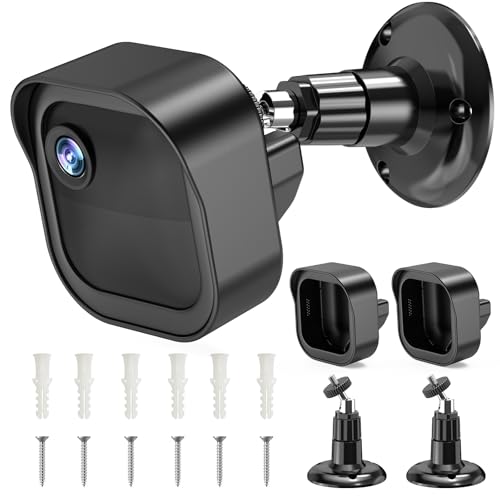 Blink Outdoor 4 Kamera Halterung (2er Pack), 360° Verstellbare Wandhalterung mit Wetterfester Schutzhülle, Montagehalterung für Blink Kamera Outdoor 4 (4. Gen) & 3. Gen von Dunear