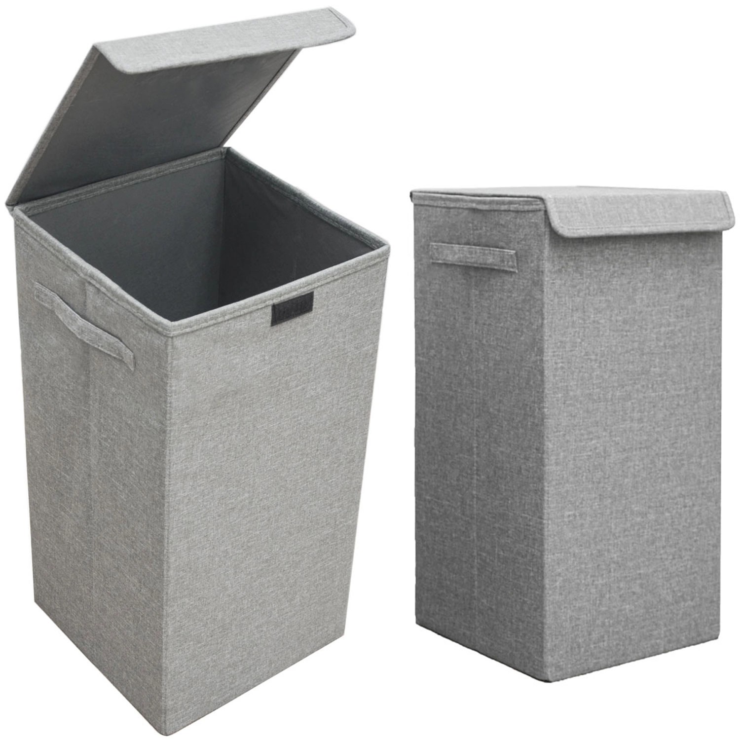 DuneDesign 2er Set Wäschekorb 50 Liter mit Deckel & XXL Wäschesammler DuneDesign 2er Set Wäschekorb 50 Liter mit Deckel & XXL Wäschesammler von Dunedesign