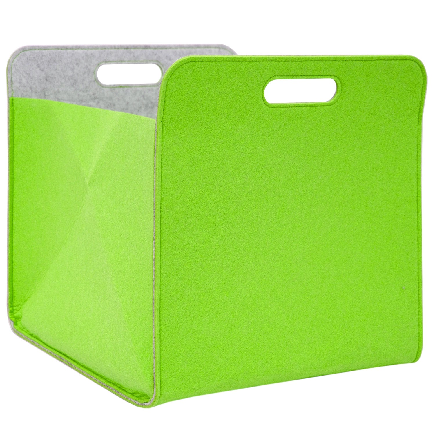 DuneDesign Aufbewahrungsbox Cube 33 x 38 x 33 cm 2er Set Apfelgrün DuneDesign Aufbewahrungsbox Cube 33 x 38 x 33 cm 2er Set Apfelgrün von Dunedesign